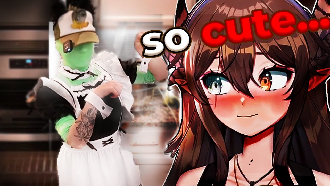 KUMI Goes IRL in a Maid Outfit (part 2)