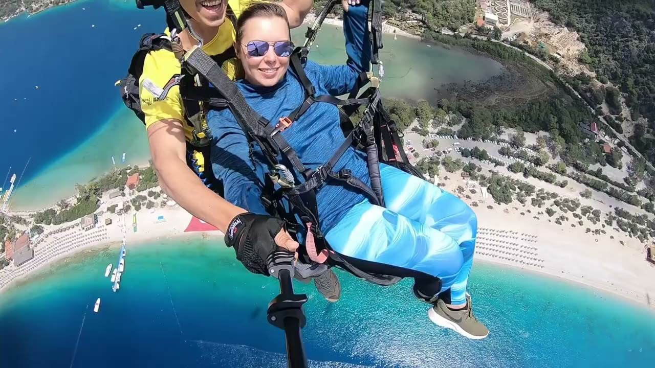 Bulutların İçinden Uçarak 🪂Ölüdenize İniş Yapıyoruz 😎🏝️ Takip et 👍 #paragliding #mountainswiev #fyp 