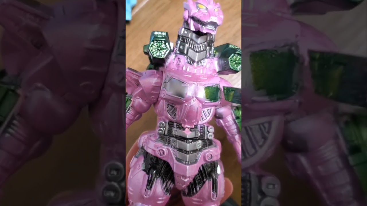 放置していた機龍を塗っていくその2#ソフビ #kaiju #筆塗り #ファレホ #怪獣 #塗装 #トゥルーメタリックメタル#特撮 #機龍#メカゴジラ#ゴジラ#ムビモン