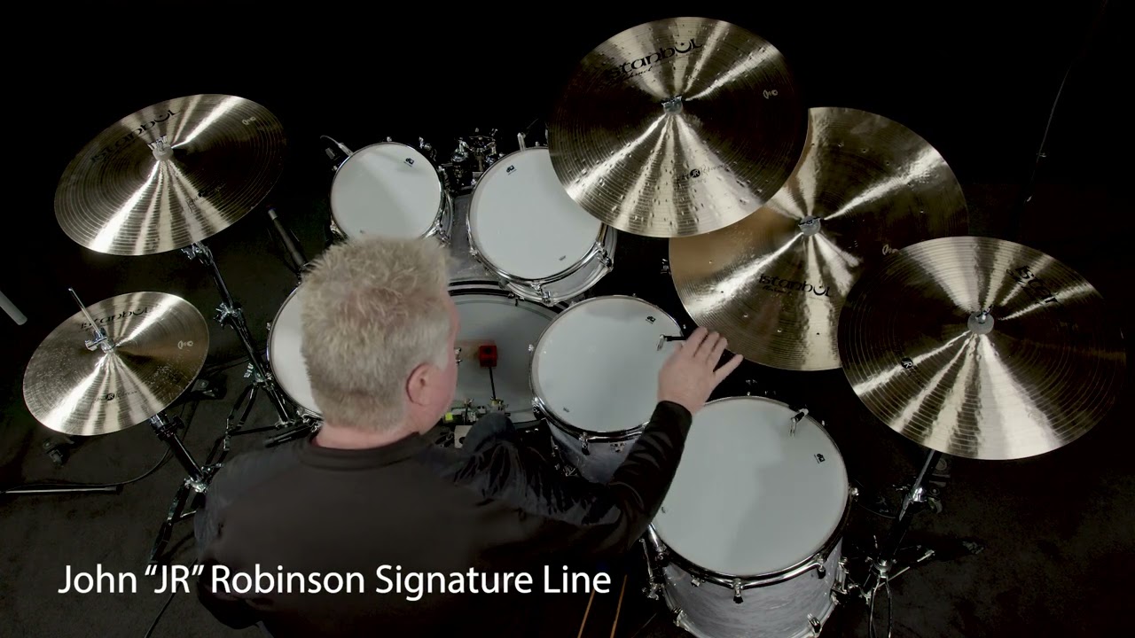 Istanbul Mehmet Cymbals - John 'JR' Robinson Signature Line Demo