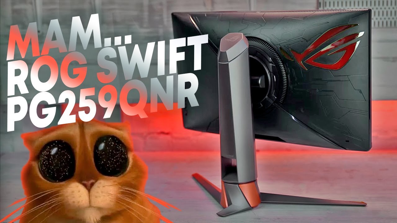 Обзор игрового монитора ASUS ROG SWIFT PG259QNR / 360ГЦ??!!