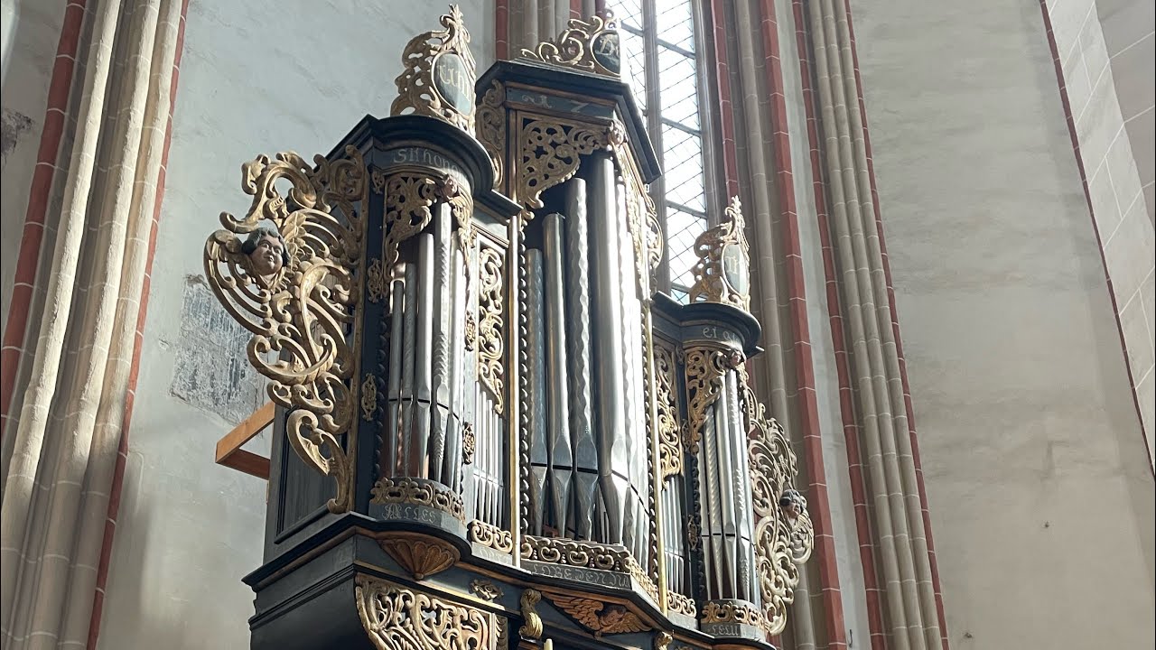 The 1699 Meantone Organ from Rupea at the Black Church in Brasov | Farkas Ferenc Hungarian Dances