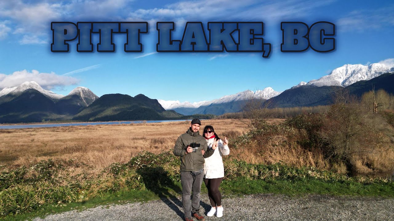 Pitt Lake, BC &ndash; Peaceful Drone Flight Over Mountains & Water