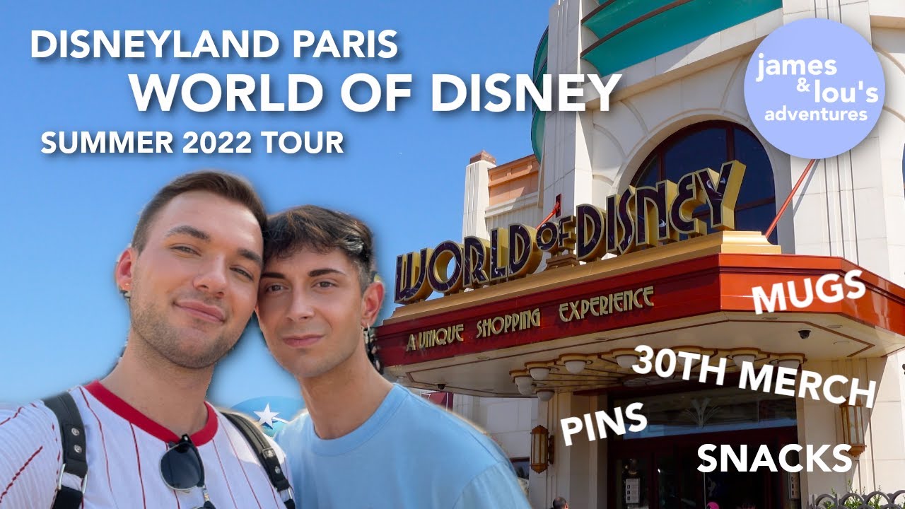 WORLD OF DISNEY TOUR (SUMMER '22): EVERY PIN IN DISNEYLAND PARIS! EARS, KEYRINGS, MUGS & COCA COLA?