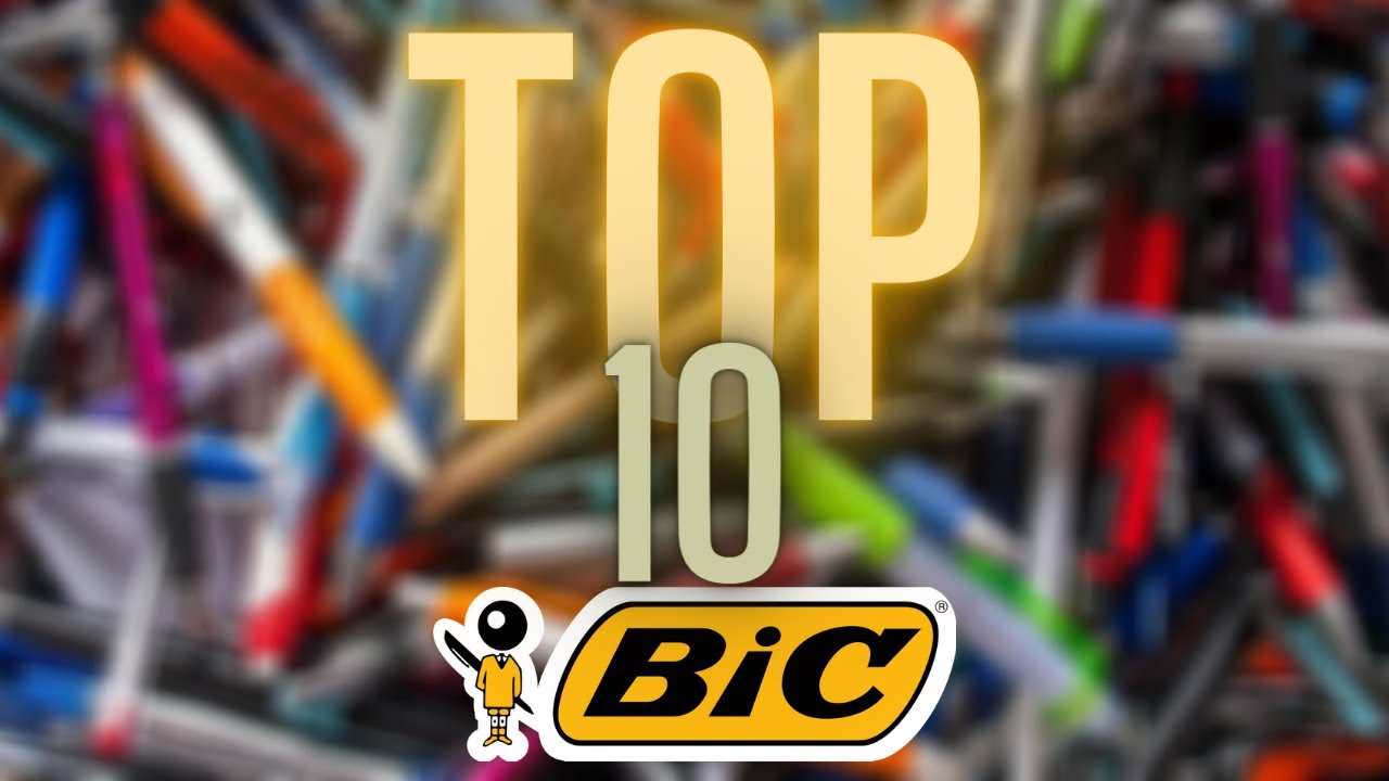 Top 10 des MEILLEURS stylo BIC