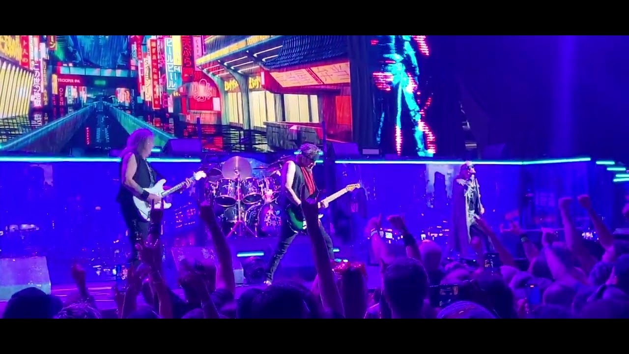 Iron Maiden live at The Frost Bank Center, San Antonio TX Nov. 17, 2024