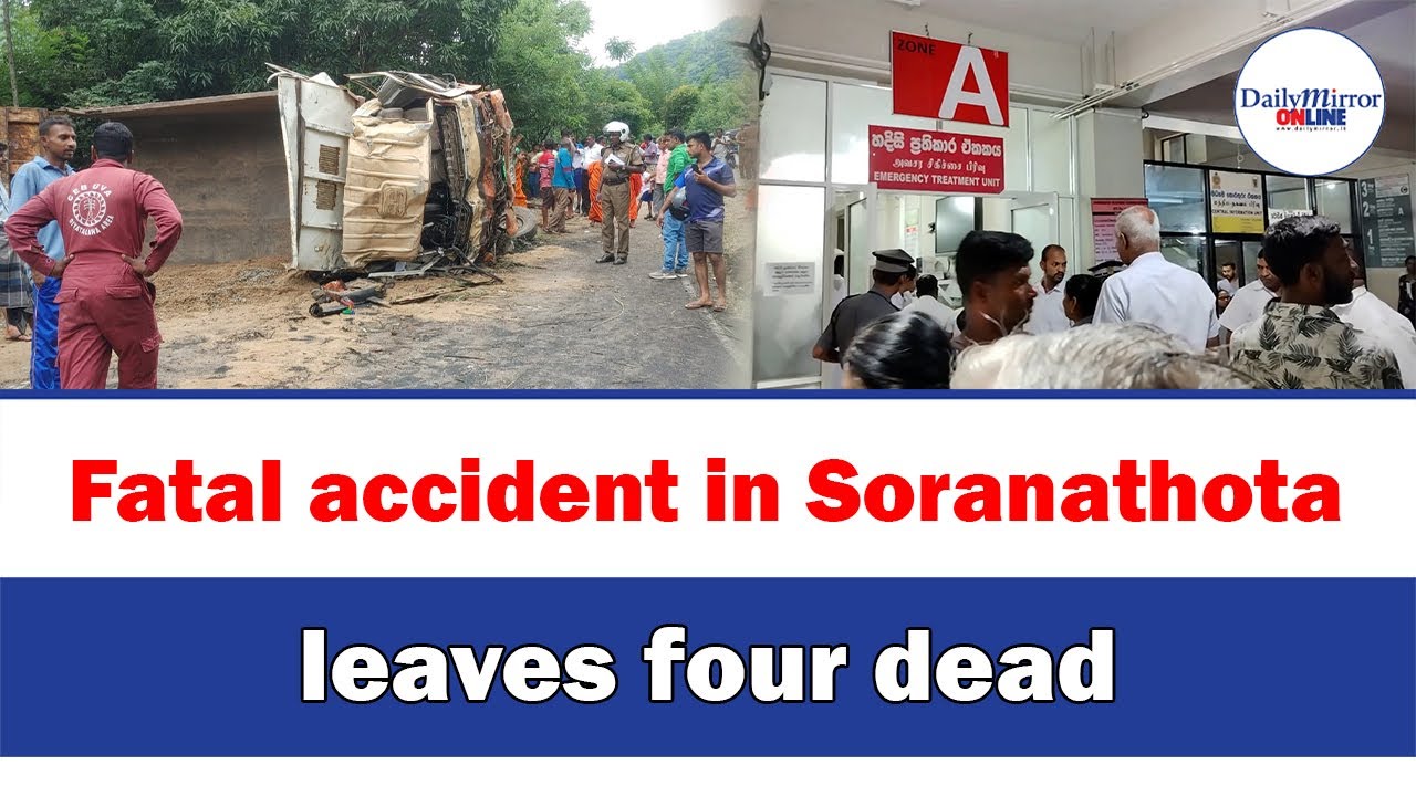 Fatal accident in Soranathota leaves four dead