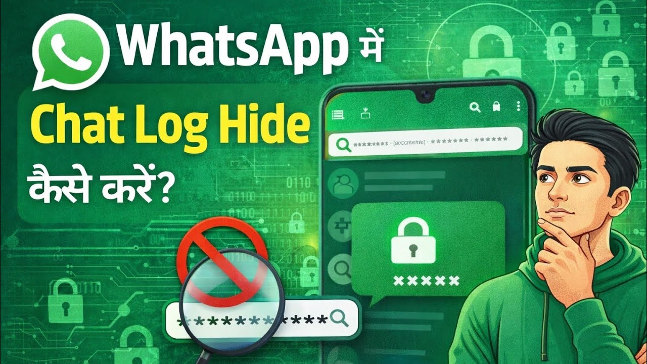WhatsApp Mein Chat Lock & Hide Kaise Karen | Complete Guide Hindi