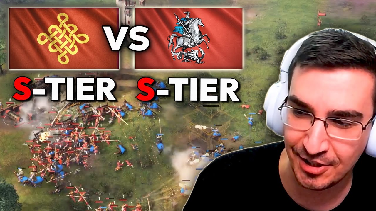 Chinese vs Rus: S-TIER Civs  Pro 1v1 in AOE4