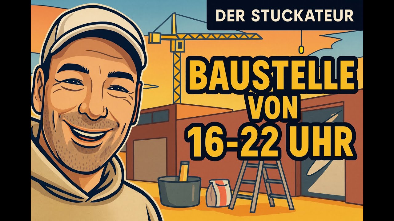 Der Stuckateur, Baustelle von 16 - 22 Uhr