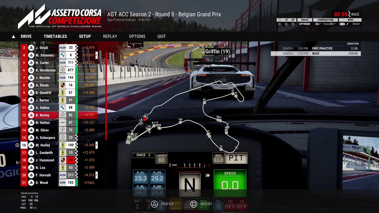 AGT ACC Season 2 Round 8 Spa 2HR Enduro GT3 2025