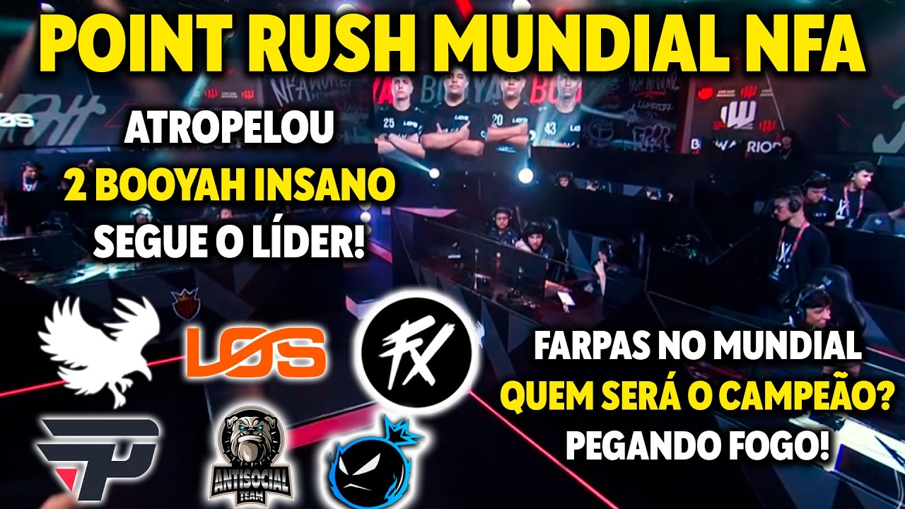 ATROPELOU NO MUNDIAL! BRATVA LOS FLUXO FAZ O P ANTI STD! MUNDIAL PEGANDO FOGO! NFA WORLD TA INSANO!