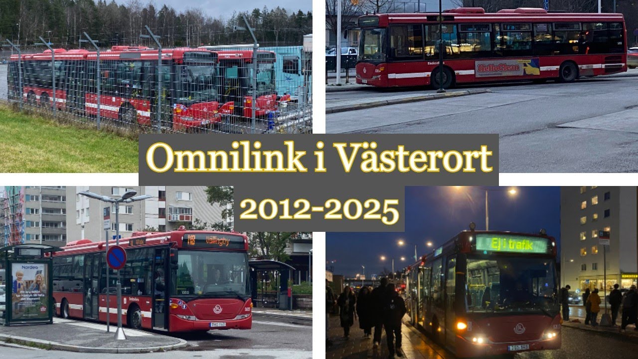 En hyllning till Scania Omnilink i västerort.