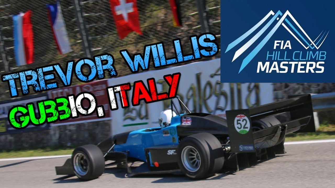 Trevor Willis OMS 28 V8 FIA Hillclimb Masters Onboard - Gubbio, Italy
