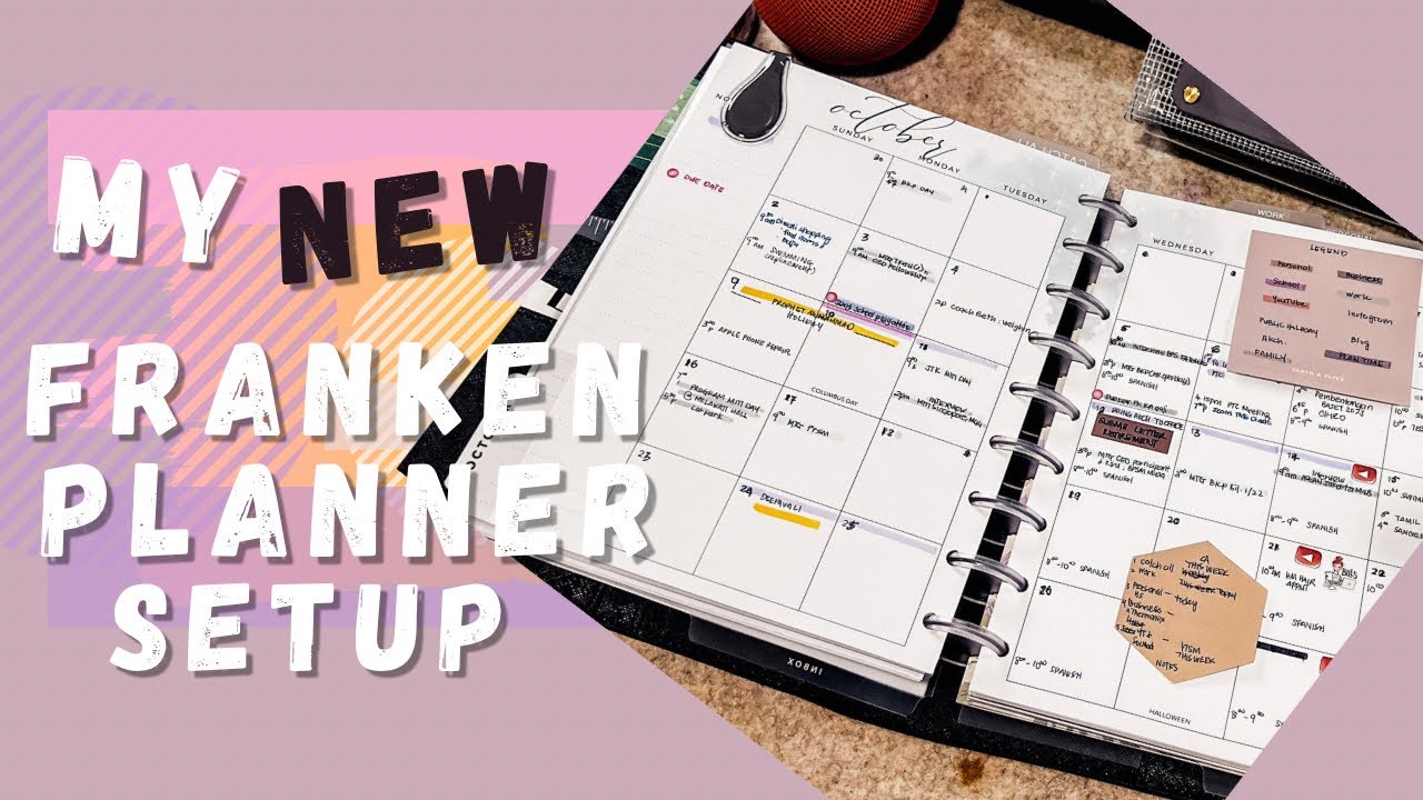 Настройка моего Trial Franken Planner для подготовки к 2023 году