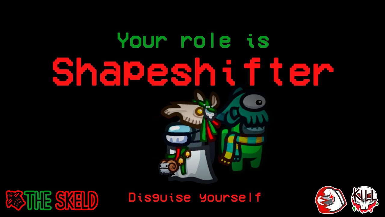 High Level Duo with 45s Kill Cooldown... Among Us Shapeshifter Gameplay on The Skeld