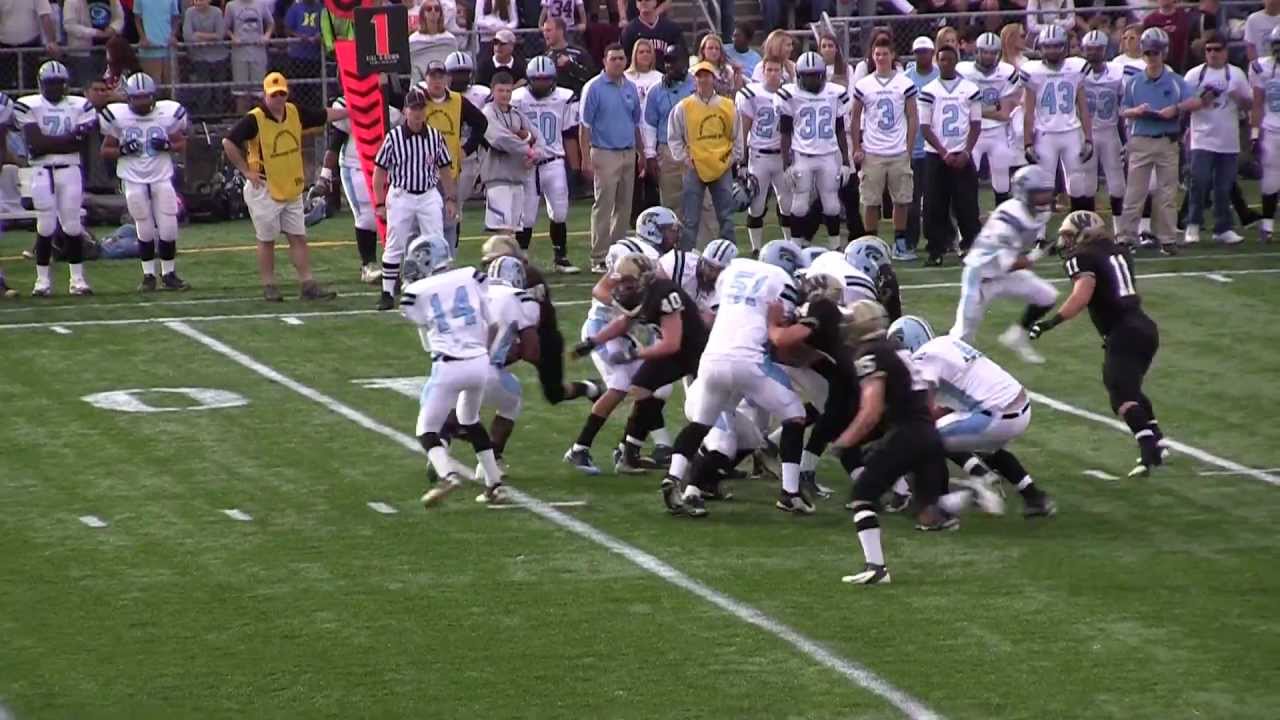 2011 Centreville vs Westfield Northern Region Final Football Highlights