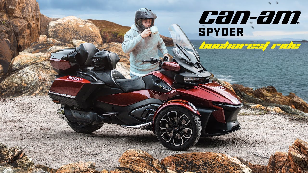 Can-am Spyder RT LIMITED - Bucharest Ride | Trike Vlog Experiment