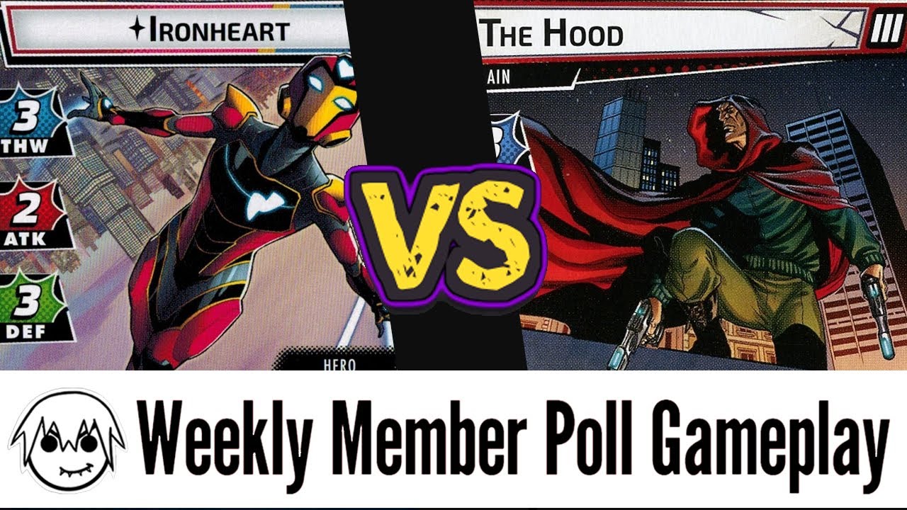 Weekly Members Game: Ironheart vs The Hood (Expert) Marvel Champions Playthrough