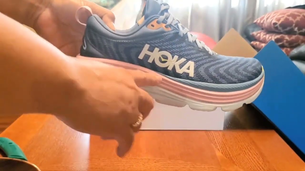 Unboxing! HOKA  W- GAVIOTA 5 = Shoes for   us !! #shoesaddict