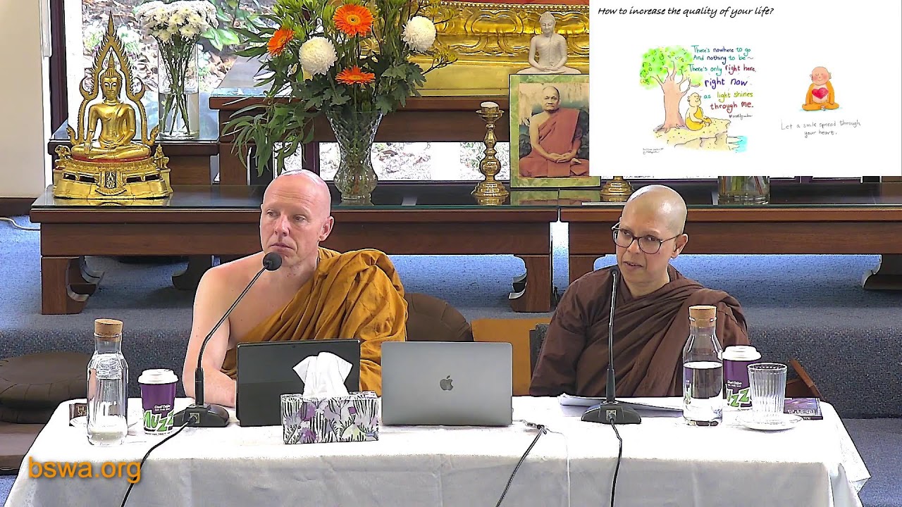 The Gradual Training Workshop II - Part 2 | Ajahn Mudito & Ayya Karunika | 22 Nov 2025