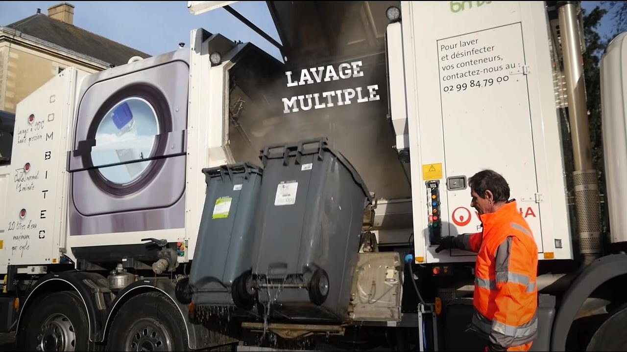 Propreté | Lavage et désinfection écologiques des bacs à déchets