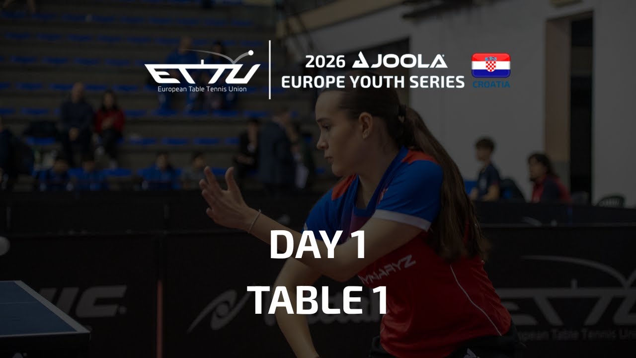 JOOLA EUROPE YOUTH SERIES 2026 | CROATIA OPEN | DAY 1