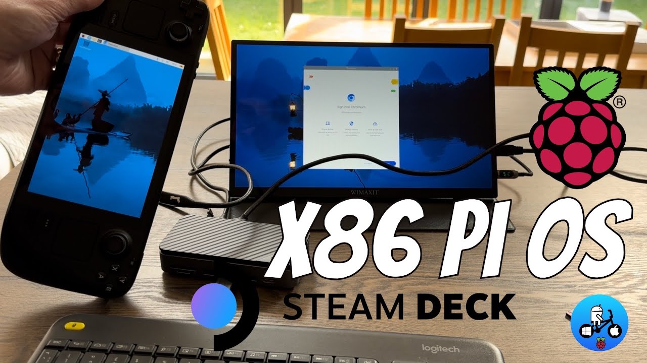 Операционная система Raspberry Pi на Steam Deck