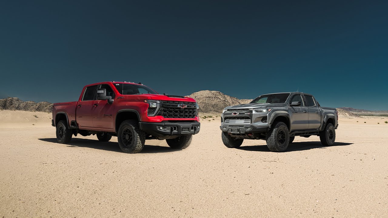 Driving the 2024 Chevrolet Silverado 2500HD ZR2 Bison and 2024 Colorado ZR2 Bison