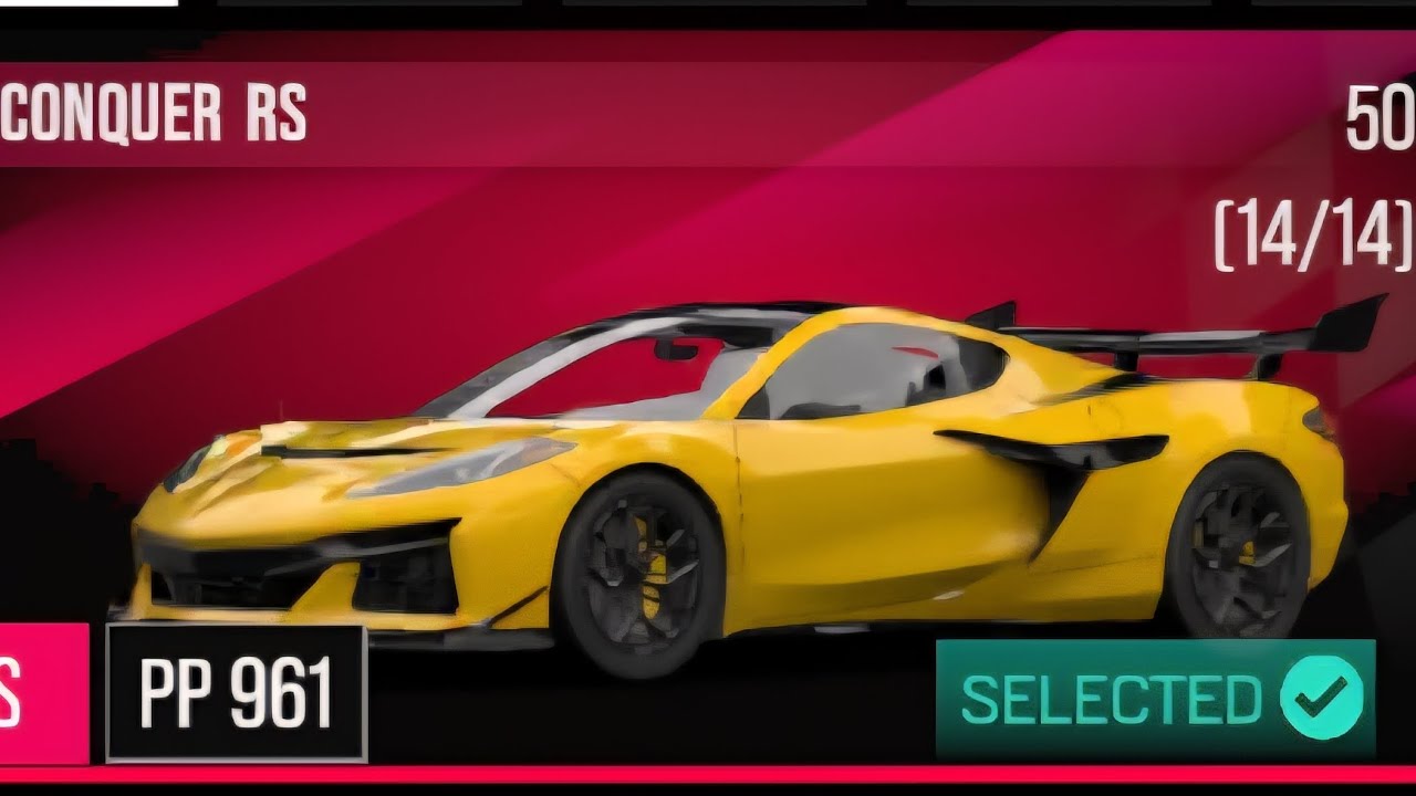 New Conquer RS Full CP ( C8 Corvette ) | 4.16 Full Nur | Drive Zone Online