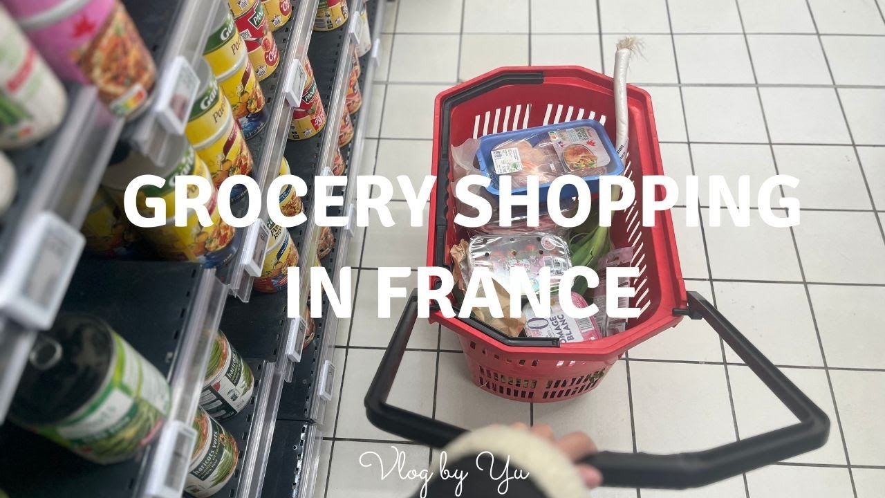 Grocery shopping 🛒 in France 🇫🇷 in April. French supermarket April Edition with price.