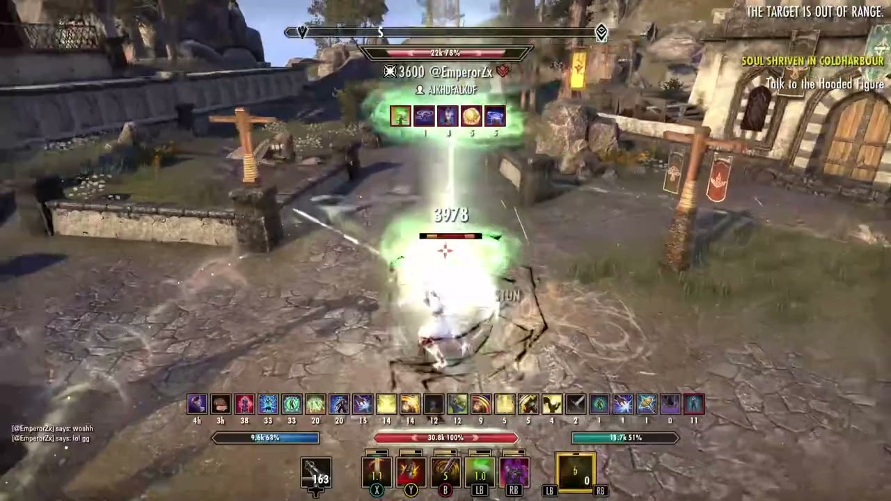ESO Update 39 PTS Stamina Templar 2H burst 1