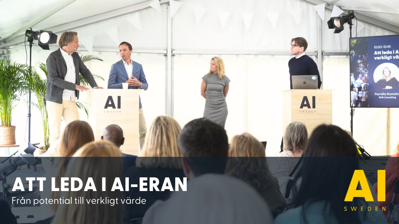 Att leda i AI eran — från potential till verkligt värde