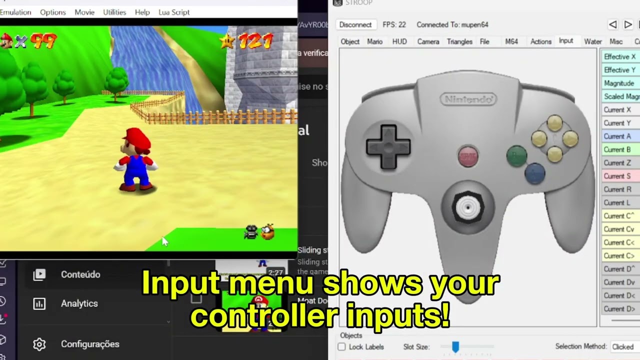 Resources for TASing: STROOP (Super Mario 64 Technical Run-time Observer and Object Processor)