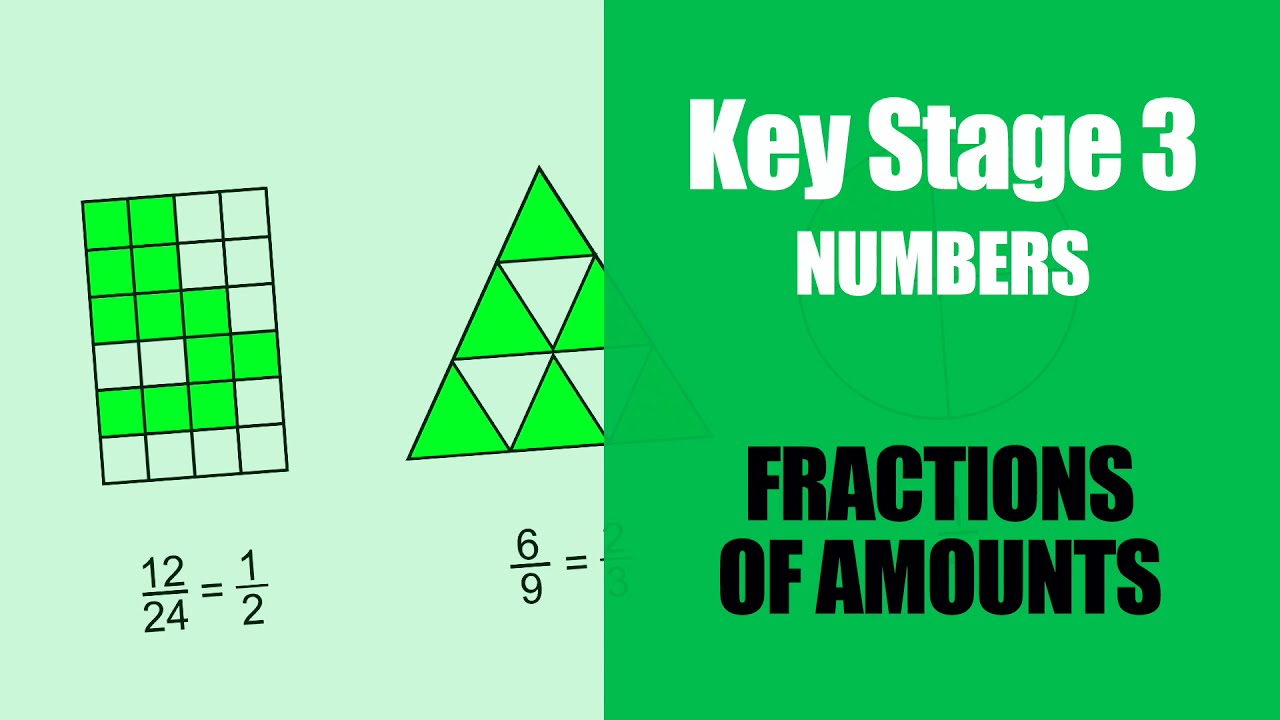 Key Stage 3 Maths: Fractions of amounts