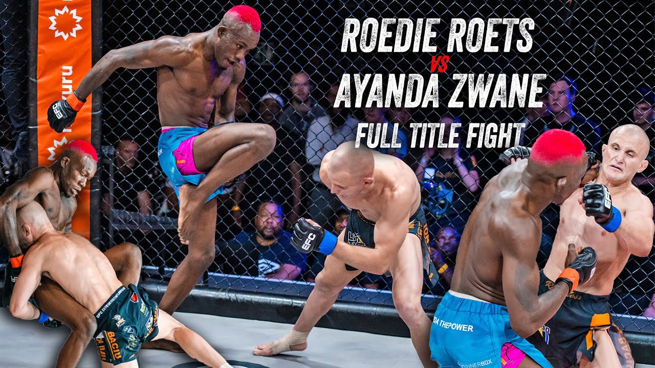 Roedie Roets kontra Ayanda Zwane | Pełny tytuł Walka | EFC 118