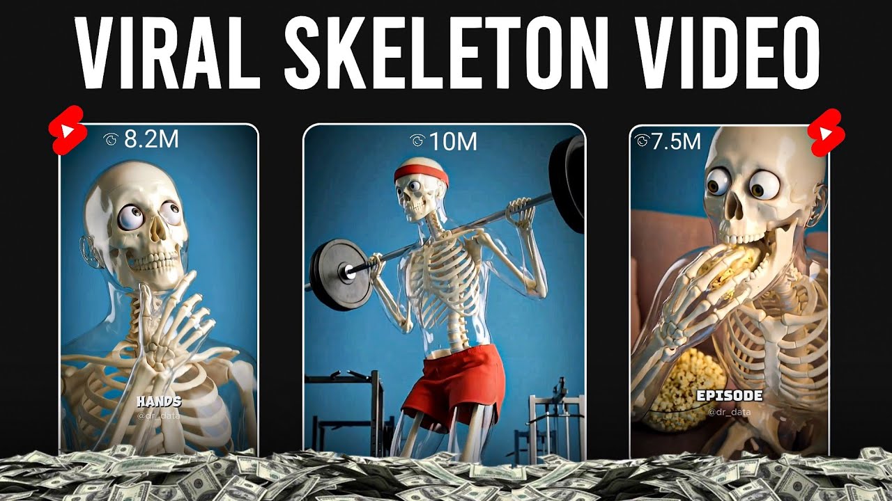 Viral Ai Skeleton Video Kaise Banaye (Step By Step)