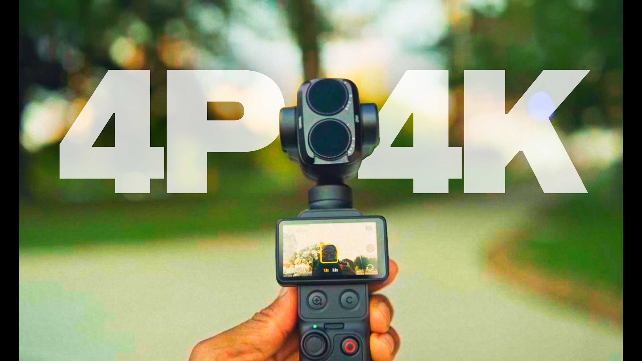 DJI Osmo Pocket 4P Cinematic 4K footage | How Good Is It?