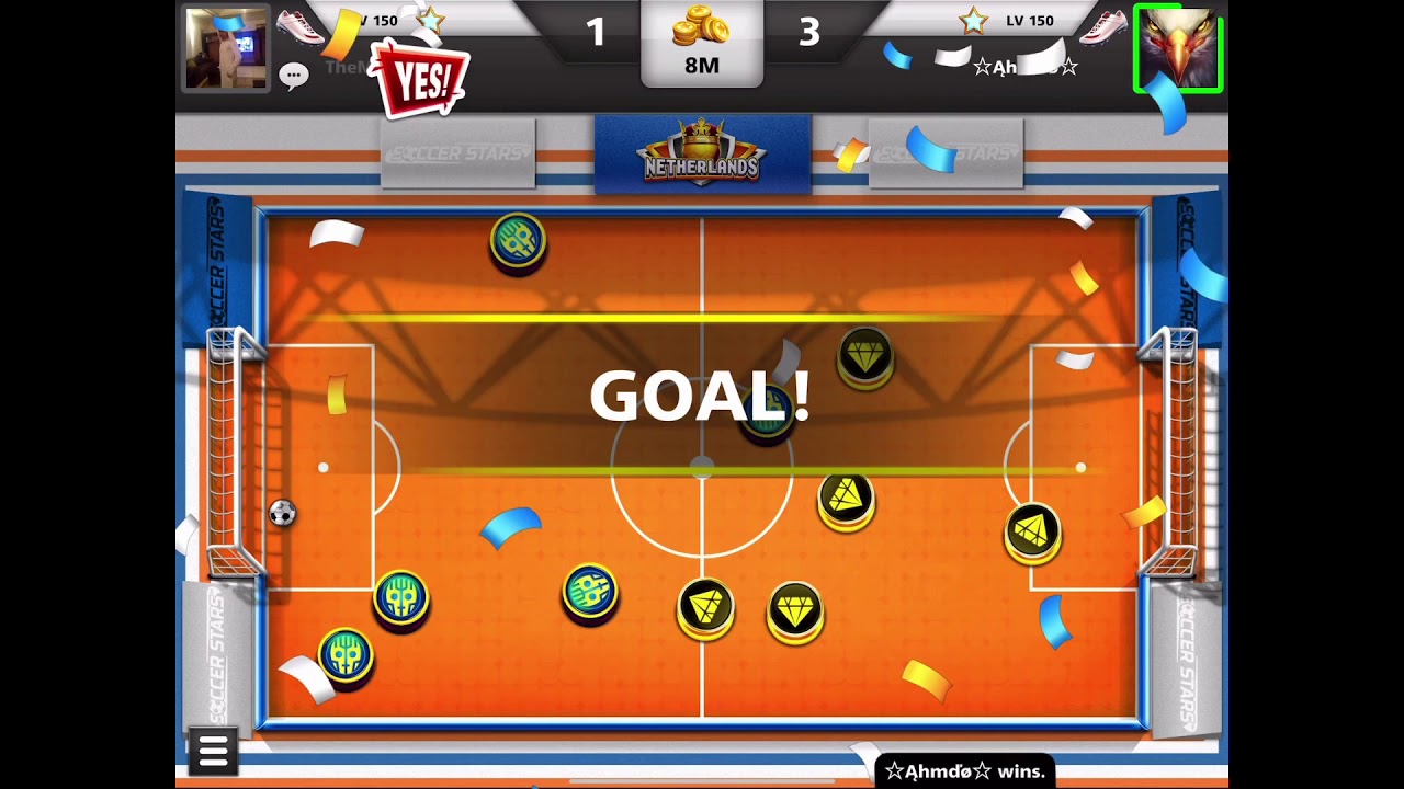 Soccer stars ⚡️Thementalist⚡️amazing goals Vs all friends 😍