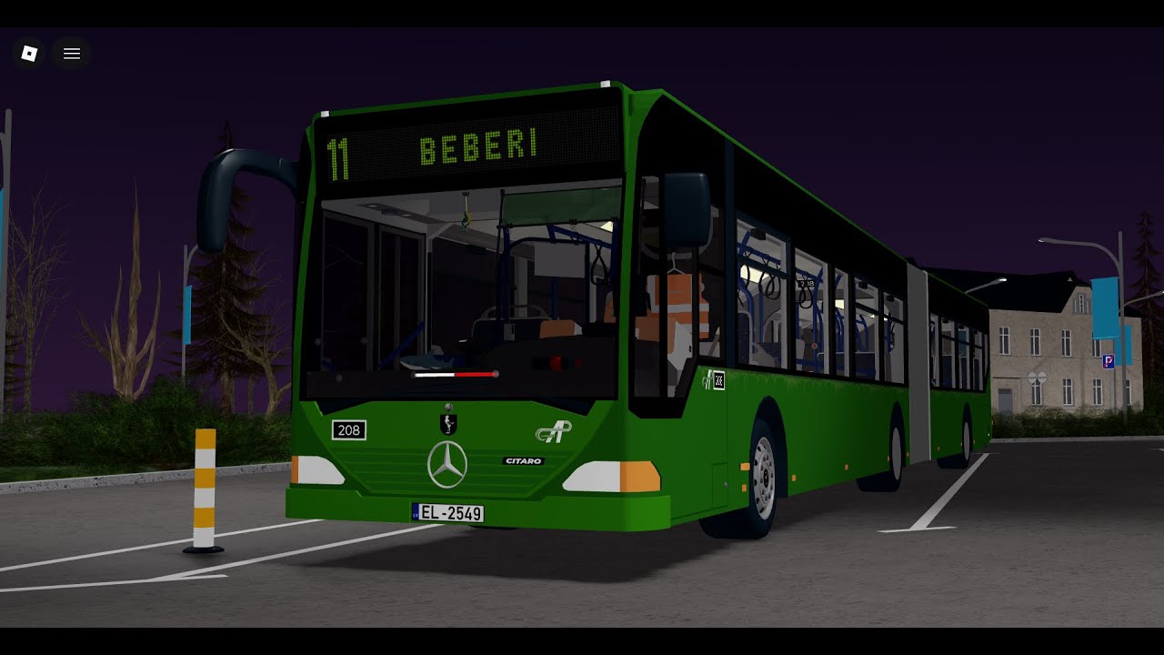 Roblox: Lugane - Mercedes-Benz Citaro O530G #208 Linia 11