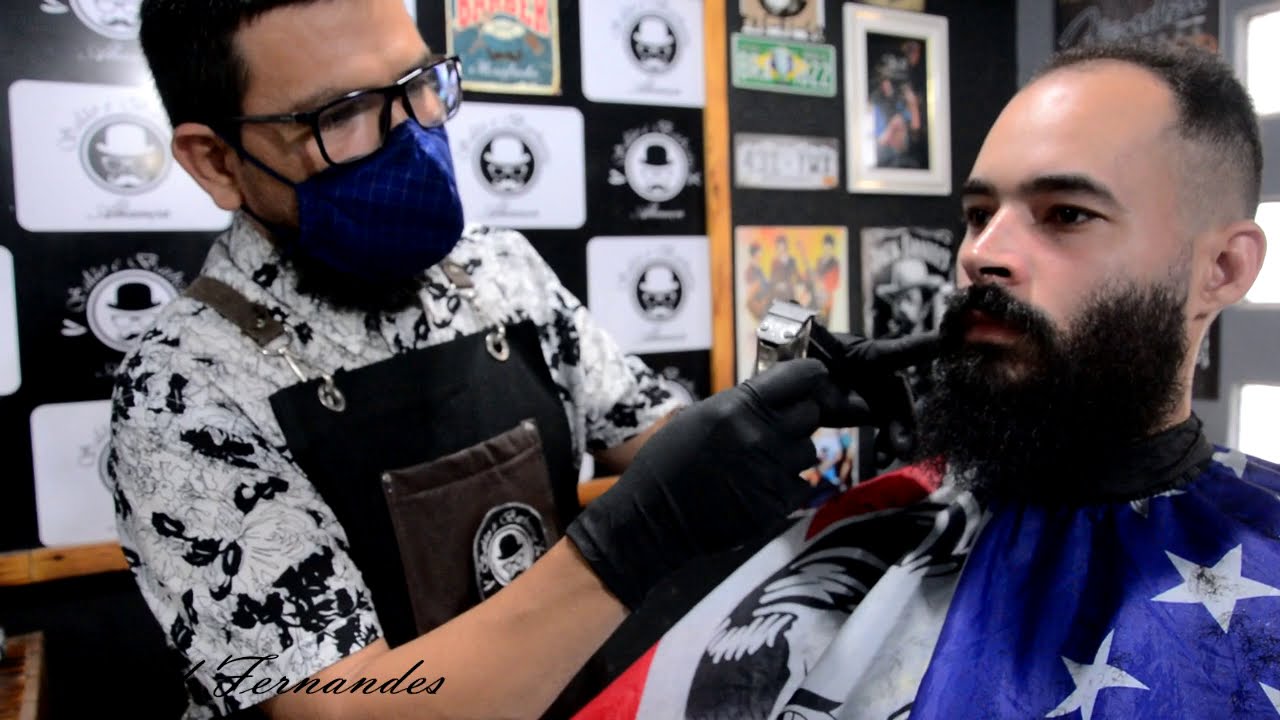 PASSO A PASSO DE BARBA TERAPIA  #barbaterapia #macapa #barbearia #cortemoderno