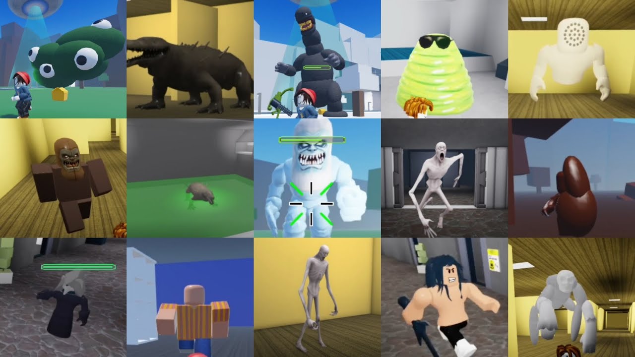 Running From the Deadly SCP Monsters! 😱 | SCP Horror Game and big new monster's#roblox #viral #scp