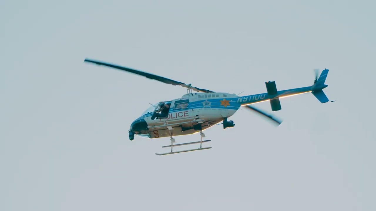 2022 National Night Out - Chicago Police Department Helicopter