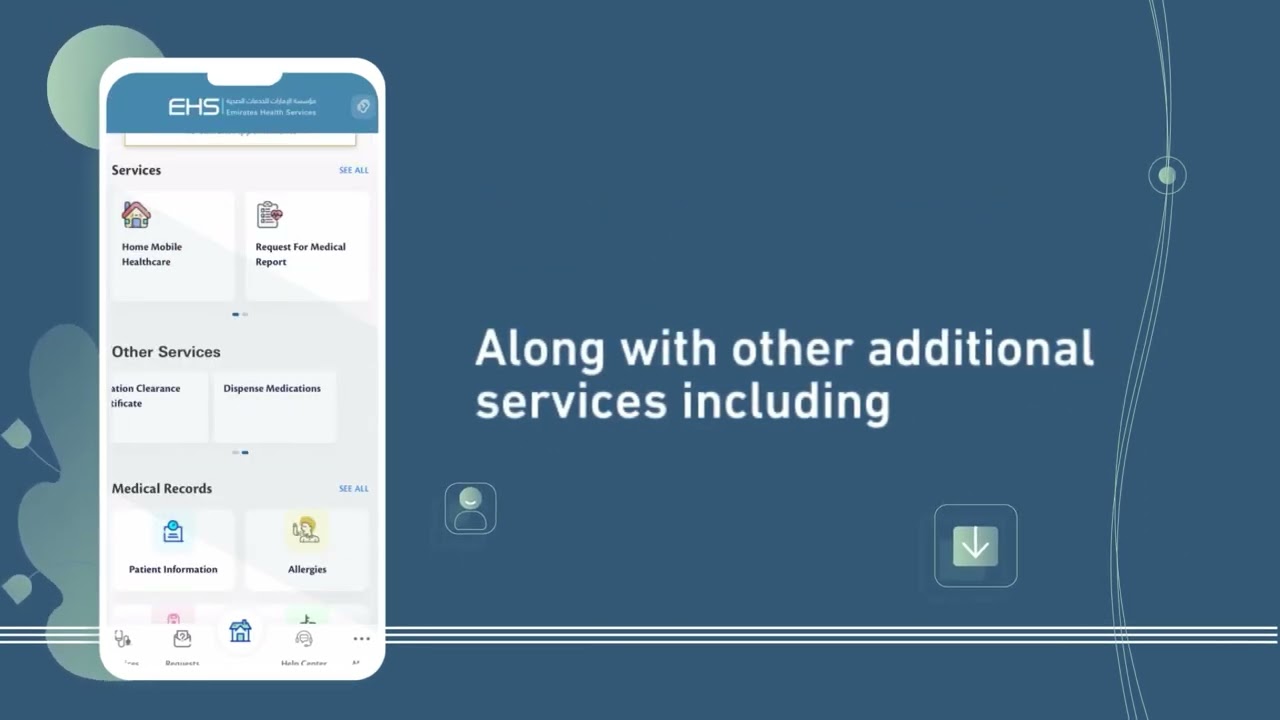 Emirates Health Services Smart App