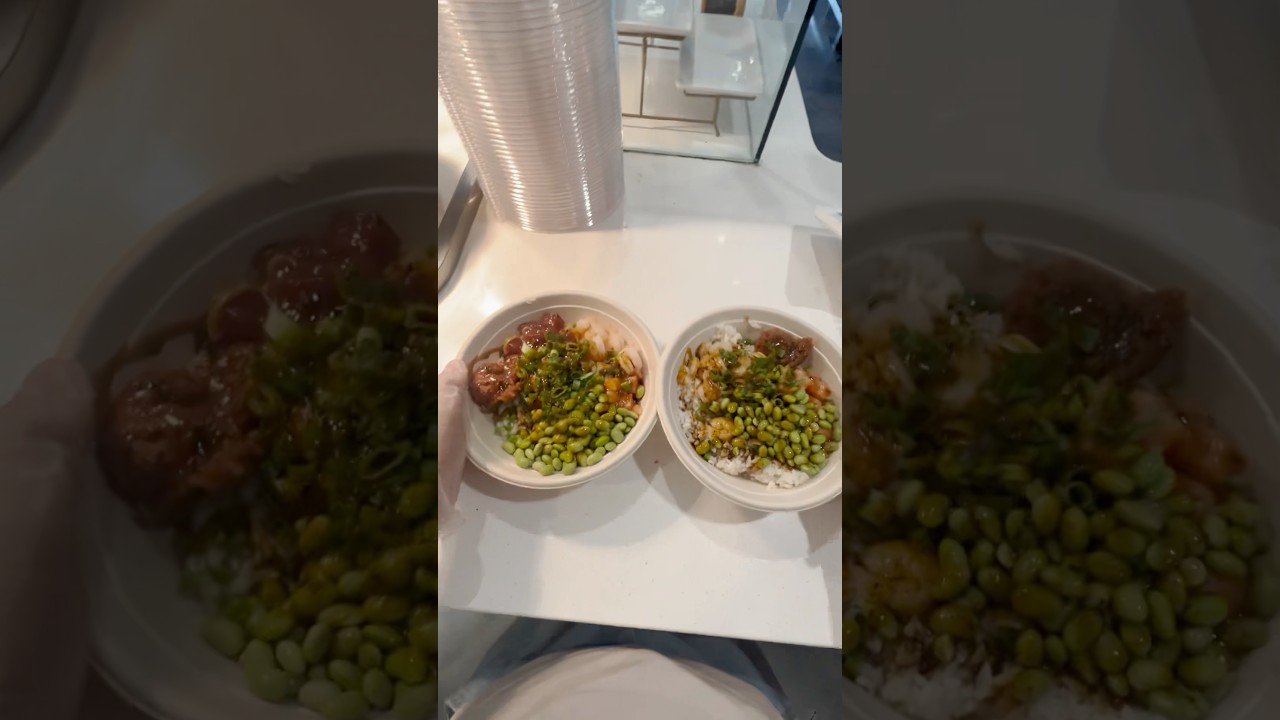 Two bowl order #food #pokebowl #foodie