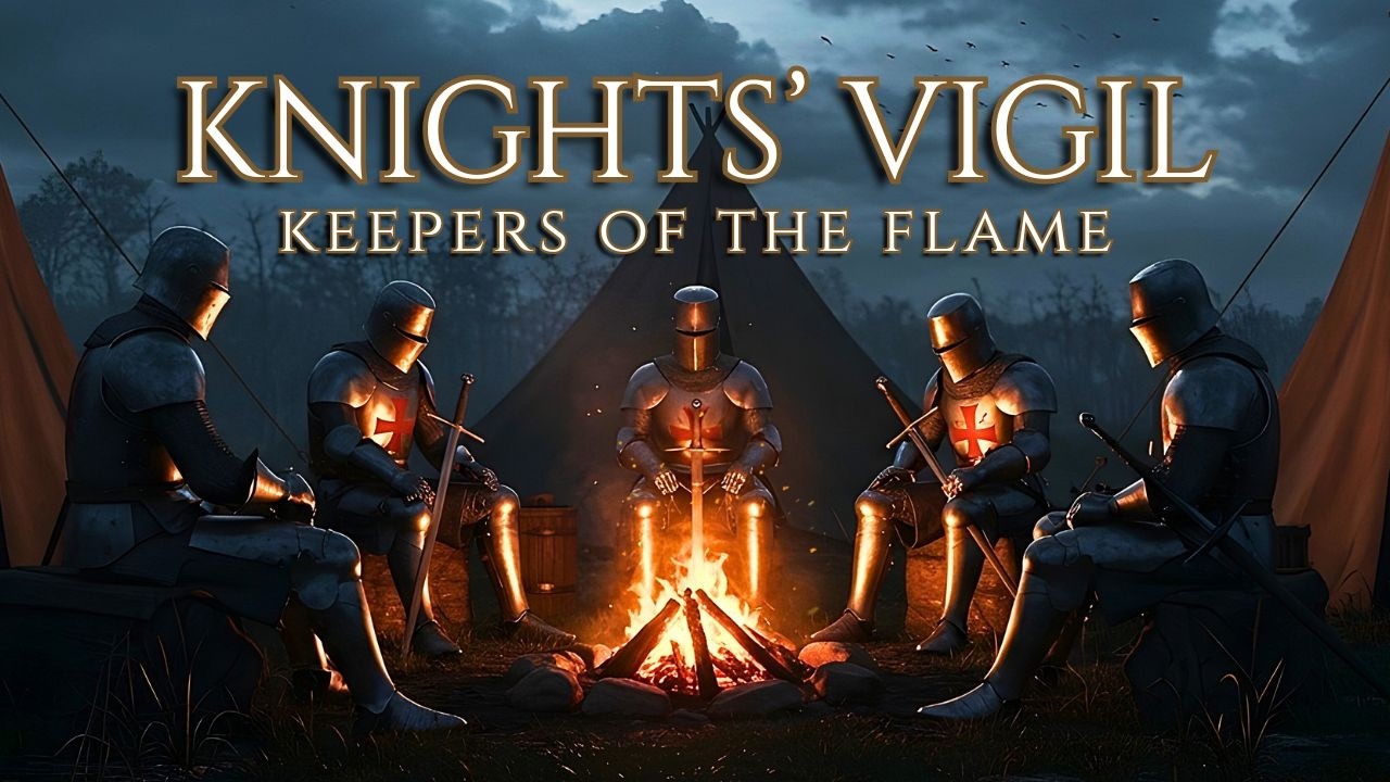 Medieval Knights’ Vigil | Campfire Ambience