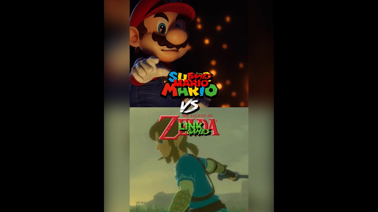Mario vs Link (Remake) | #vsbattle #vsedit #fypシ゚ #edit #supermario #zelda