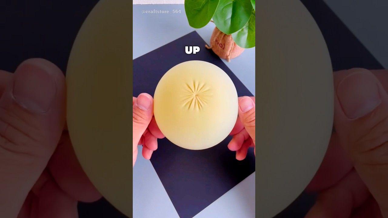 🎈✨ Place a Marble in the Balloon and Watch It Wobble &ndash; Fun DIY Toy! ❤️#diy