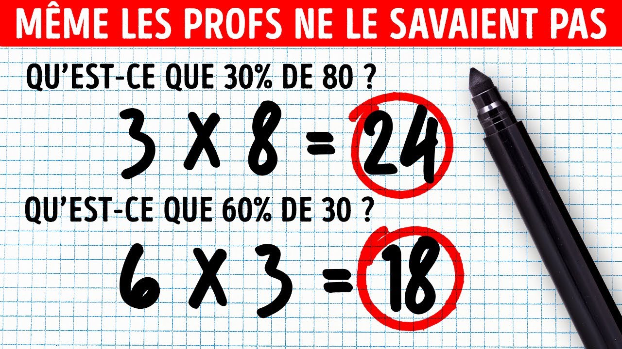 10 Astuces Mathématiques que l’École ne t’a pas Enseignées Mais que tu Aurais dû Apprendre