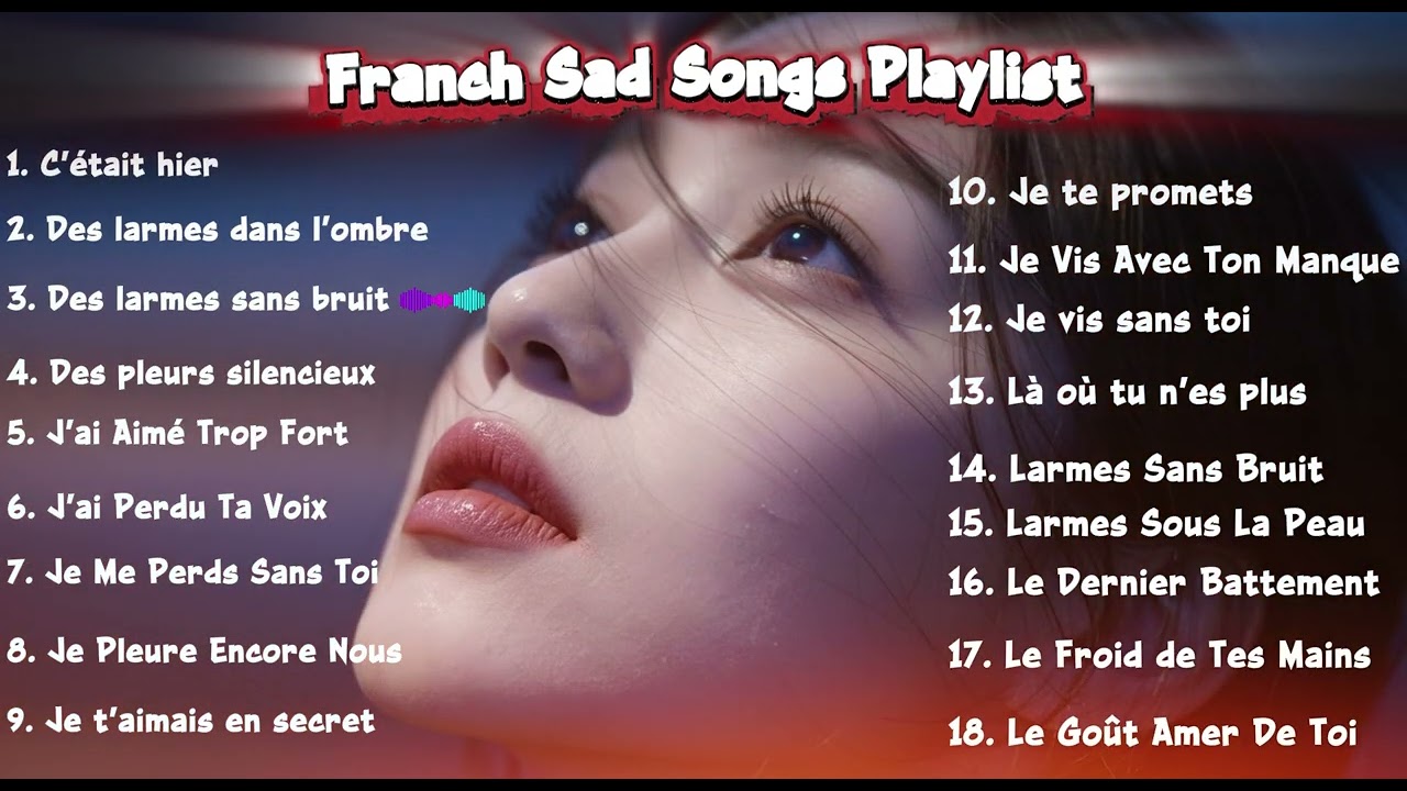 Sad French Music Playlist | Emotional Heartbreak Songs 🌙 Deep Feelings